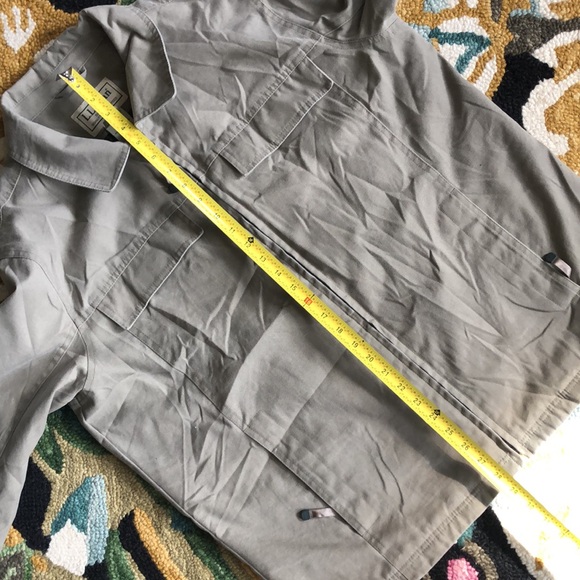 LL Bean Canvas Zip Jacket - Picture 10 of 11
